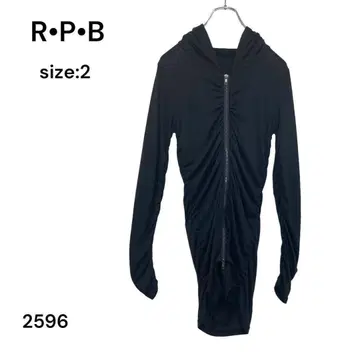 R P B 아르페페 후드티 상의 블랙 2 긴팔 멋짐