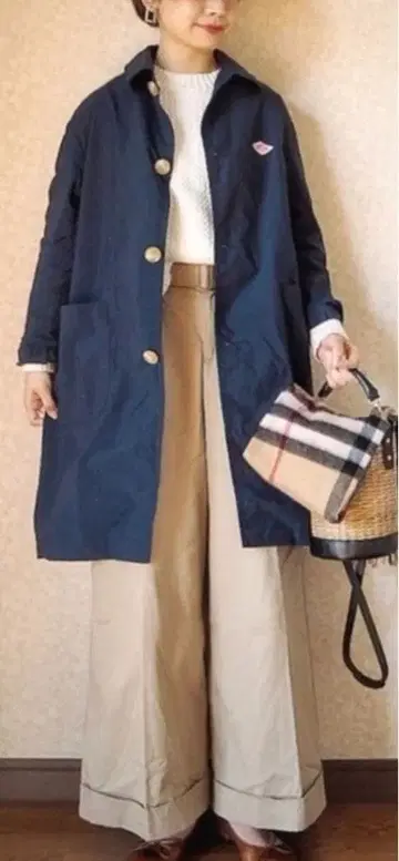 단톤 나일론 타프타 코트 36