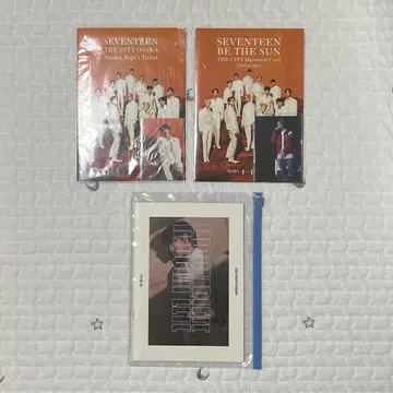 SEVENTEEN BE THE SUN 라피트/메모리얼 카드 THE8