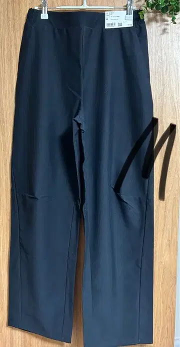 UNIQLO 저지 커브 팬츠 긴 길이 블랙 M