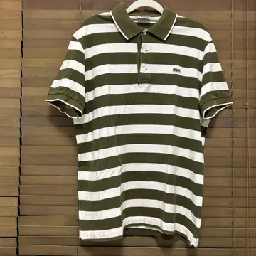 라코스테 피케 셔츠 카키