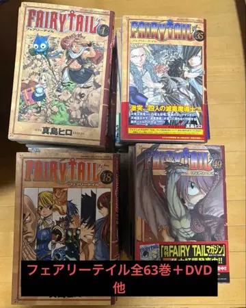 페어리 테일 전 63권, DVD 외