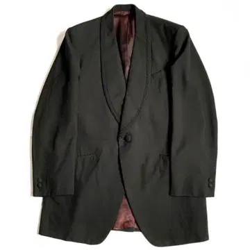 레어 20s30s 테일러드 자켓 모닝 코트 블랙 구제 의류 빈티지