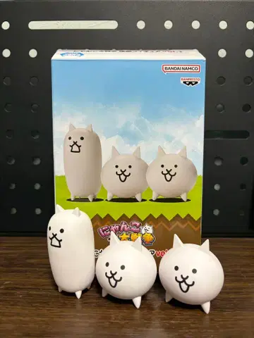 냥코 대전쟁 피규어 3체 세트