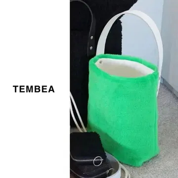 TEMBEA (템베아) | BAGUETTE TOTE MINI FUR