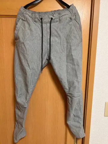 EDWIN ES731 조거 팬츠 L FLE 그레이 조거 팬츠