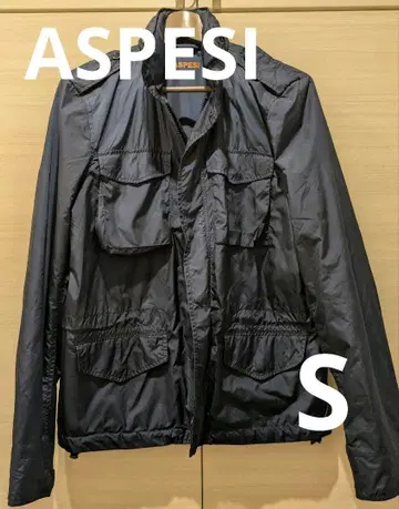 ASPESI MINIFIELD VENTO 네이비 S 사이즈