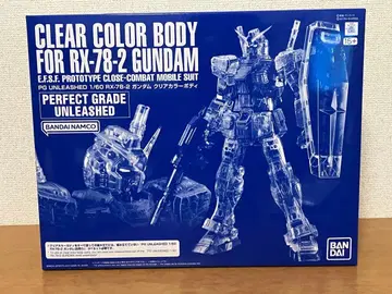 PG UNLEASHED 1/60 RX-78-2 건담 클리어 컬러 바디