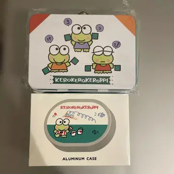 케로피 브릴리언트 틴 케이스 & 알루미늄 케이스 + 덤 토트백 포함