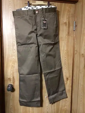 새상품 Dickies 디키즈 치노 팬츠 브라운 36인치