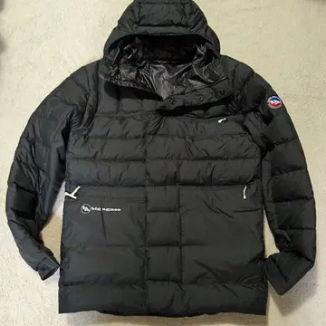 컨디션 최상 레어 big agnes 블랙 다운 자켓 후드 후드티