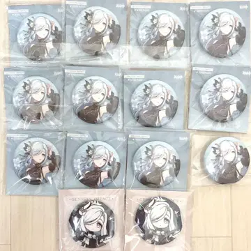 원신 신학 캔뱃지 세트 공식 정품 14개