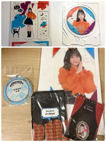 모닝구무스메. 키타가와 리오 하로쇼 굿즈 아크릴 스탠드 etc.