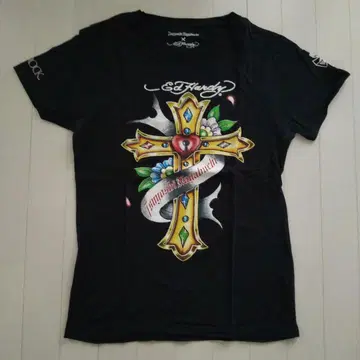 Ed Hardy 에드하디 나가부치 츠요시 콜라보 T셔츠 양면 프린트