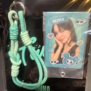 [ 미사용 새상품 ] TWICE 미나 폰탭 스트랩