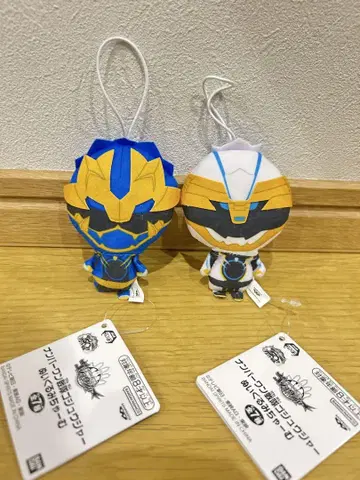 넘버원 전대 고주레인저 봉제 인형 참 레온 & 고주폴러