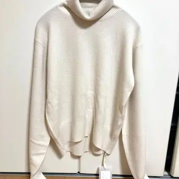 택 포함 미사용 TODAYFUL 울 캐시미어 터틀넥 스웨터