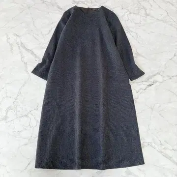 J.Sloane 제이스로안 글렌체크 롱 원피스 일본제