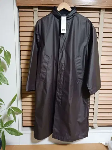 다크 브라운 롱 코트