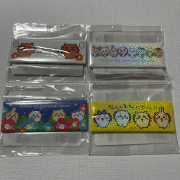 치이카와 시사 기념품 가게 홀로그램 마그넷 미니 4종 세트