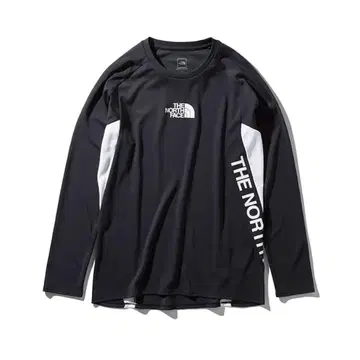 THE NORTH FACE 롱 슬리브 티셔츠 블랙 M