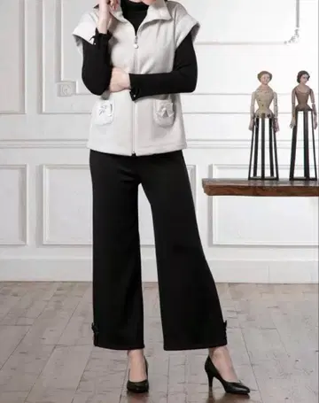 2025 AW 슈퍼 뷰티 리본 사용 속기모 팬츠 44