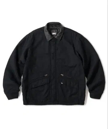 WASHED CANVAS FIELD JACKET 블랙