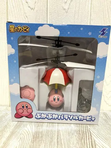 [ 미개봉 새상품 ] 별의 커비 퐁당 파라솔 커비 완구