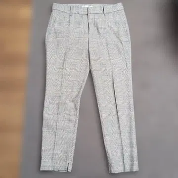 ZARA 체크 무늬 캐주얼 팬츠 EUR 40