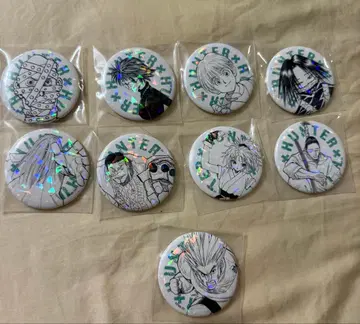 hunter x hunter 올스타 캔뱃지 환영여단 9개 세트