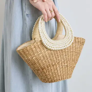 La boutique BonBon / 펄 핸들 바스켓 S