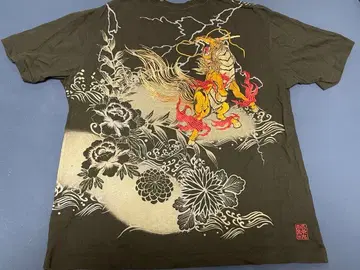 [ 중고, 최종 가격 ] 카라쿠리타마시 T셔츠 XXL