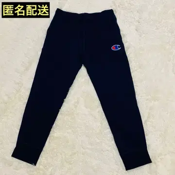 챔피온 네이비 조거 팬츠 맨투맨 로고입 사이드 포켓 있음 M