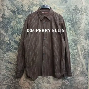 00s PERRY ELLIS 페리 에리스 스트라이프 셔츠