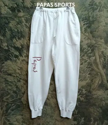 PAPAS SPORTS 파파스 프린트 트리코 맨투맨 팬츠