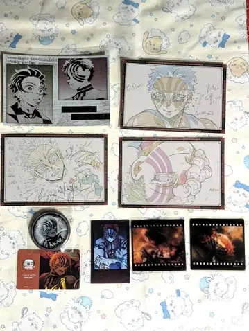 ufotableDINING 즐거운 복권 경품 아카자 세트 1