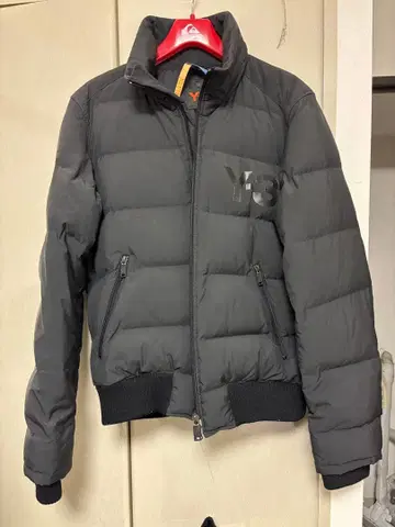 Y-3 그레이 다운 자켓