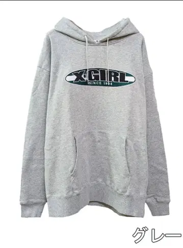Xgirl 로고 후드티 남녀 공용