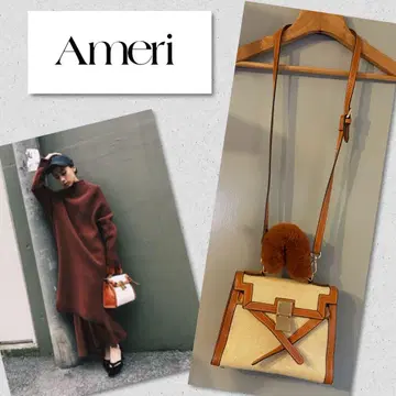 Ameri FUR HANDLE 2WAY BAG