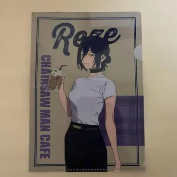 체인소 맨 카페 레제 클리어 파일 덤 포함 (마키마 코스터)