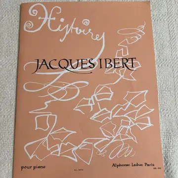 Jacques Ibert Histoire 피아노 솔로