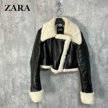 ZARA 숏 기장 라이더 자켓 M