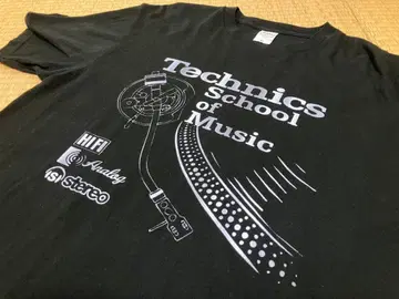 Technics School of Music 티셔츠 블랙