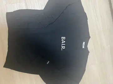 BALR. 블랙 맨투맨 트레이닝복