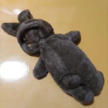 브라운 토끼형 봉제 인형 참 포함