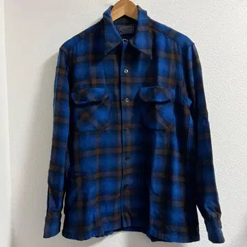 70s 펜들턴 섀도우 옴브레 셔츠 PENDLETON 플란넬 셔츠