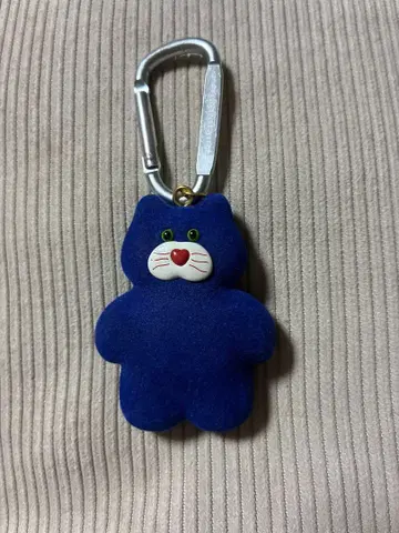 mojojojo 파랑 고양이 키링