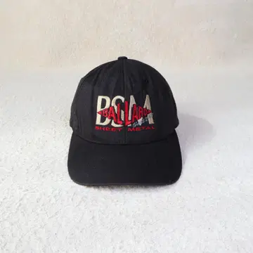 00s 기업계 캡 자수 로고 블랙 블랙 아메카지 vintage 구제 의류