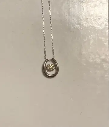 플라티나 다이아몬드 목걸이 이번 달 말까지만 판매합니다