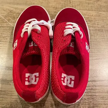 DC 레드 스니커즈 23cm